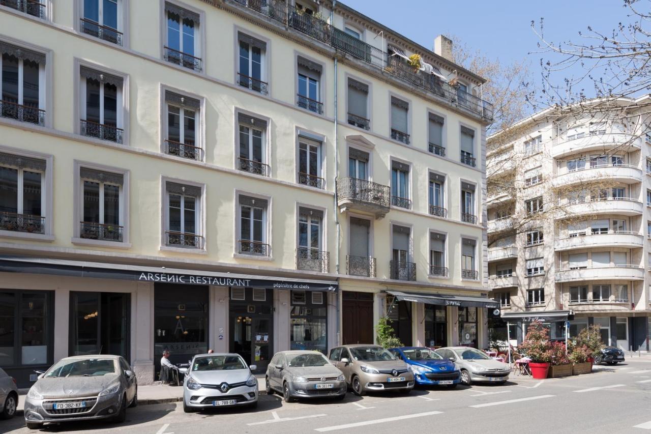 リヨンL'Aubelyne - Chic T2 Quartier Prefectureアパートメント エクステリア 写真